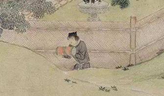 《赵孟頫写经换茶图》描绘的是什么故事？