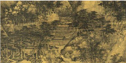 巨然:北宋初年画家,扩展了江南画派董源水墨山水画风