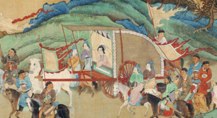 明代画家仇英《文姬归汉图》简介 现为私人买家收藏