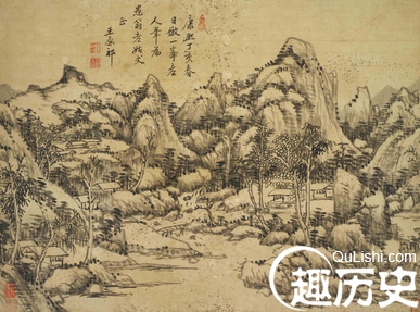 著名画家王原祁受到哪位皇帝的赏识？王原祁作品