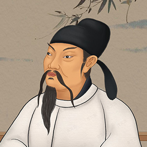 李白头像